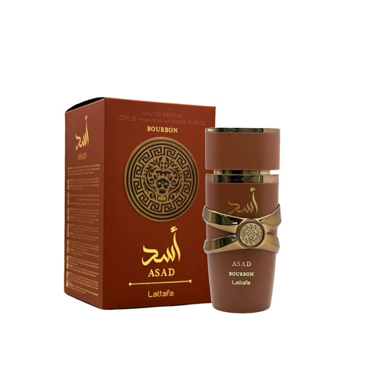 Asad Bourbon by Lattafa 3.4 oz/ 100 ml EDP