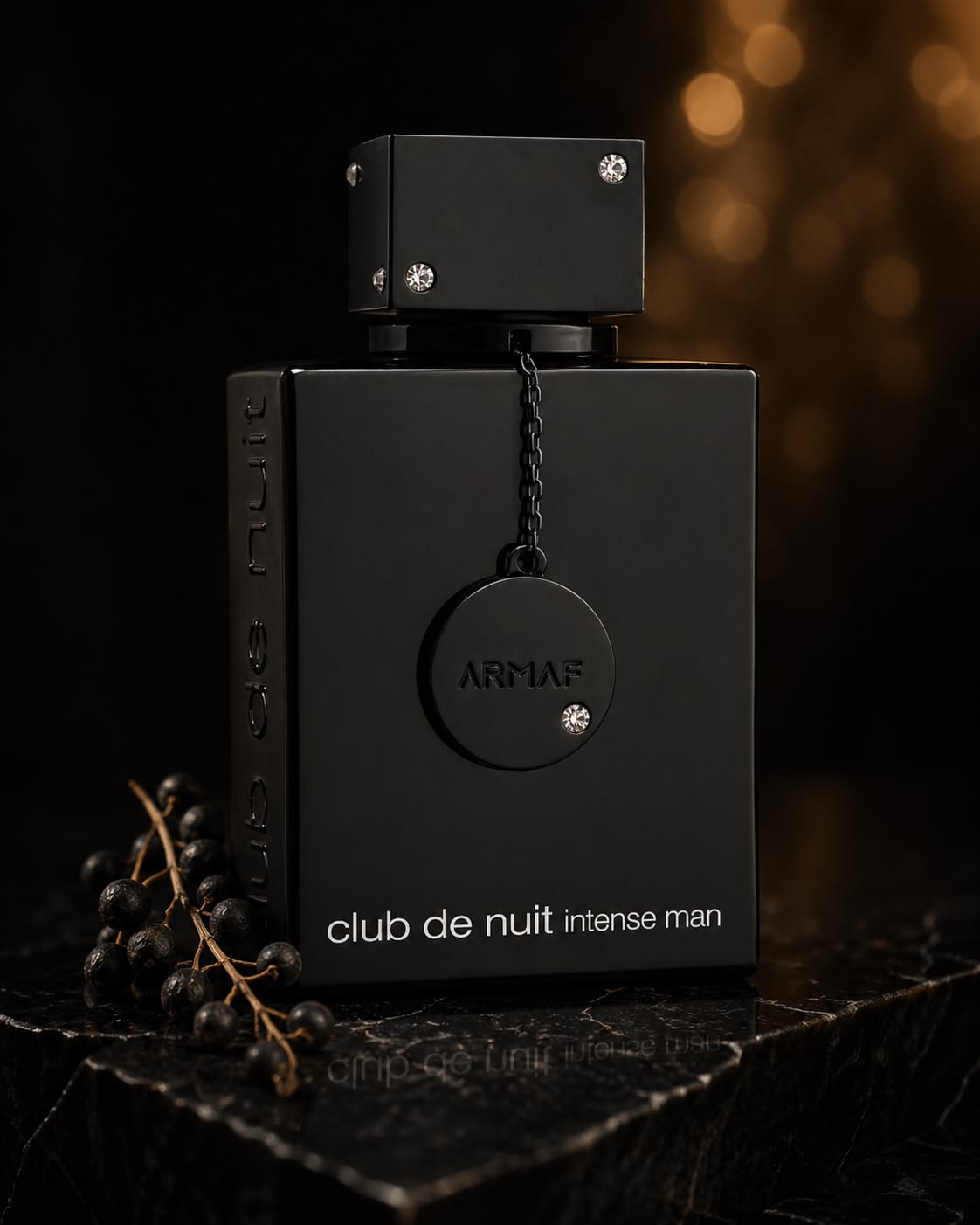 Club de Nuit Intense, detalle del frasco