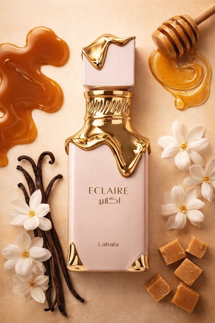 Lattafa Eclaire, detalle del frasco