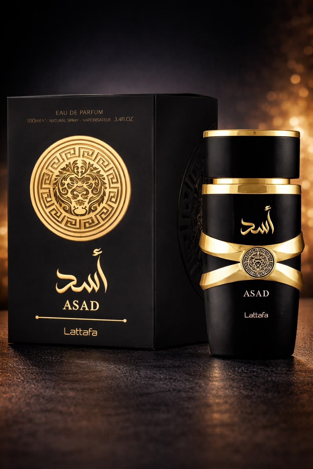 Lattafa Asad original con caja