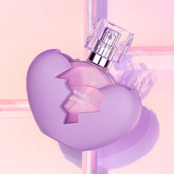 Ariana Grande Thank U Next 2.0, detalle del frasco