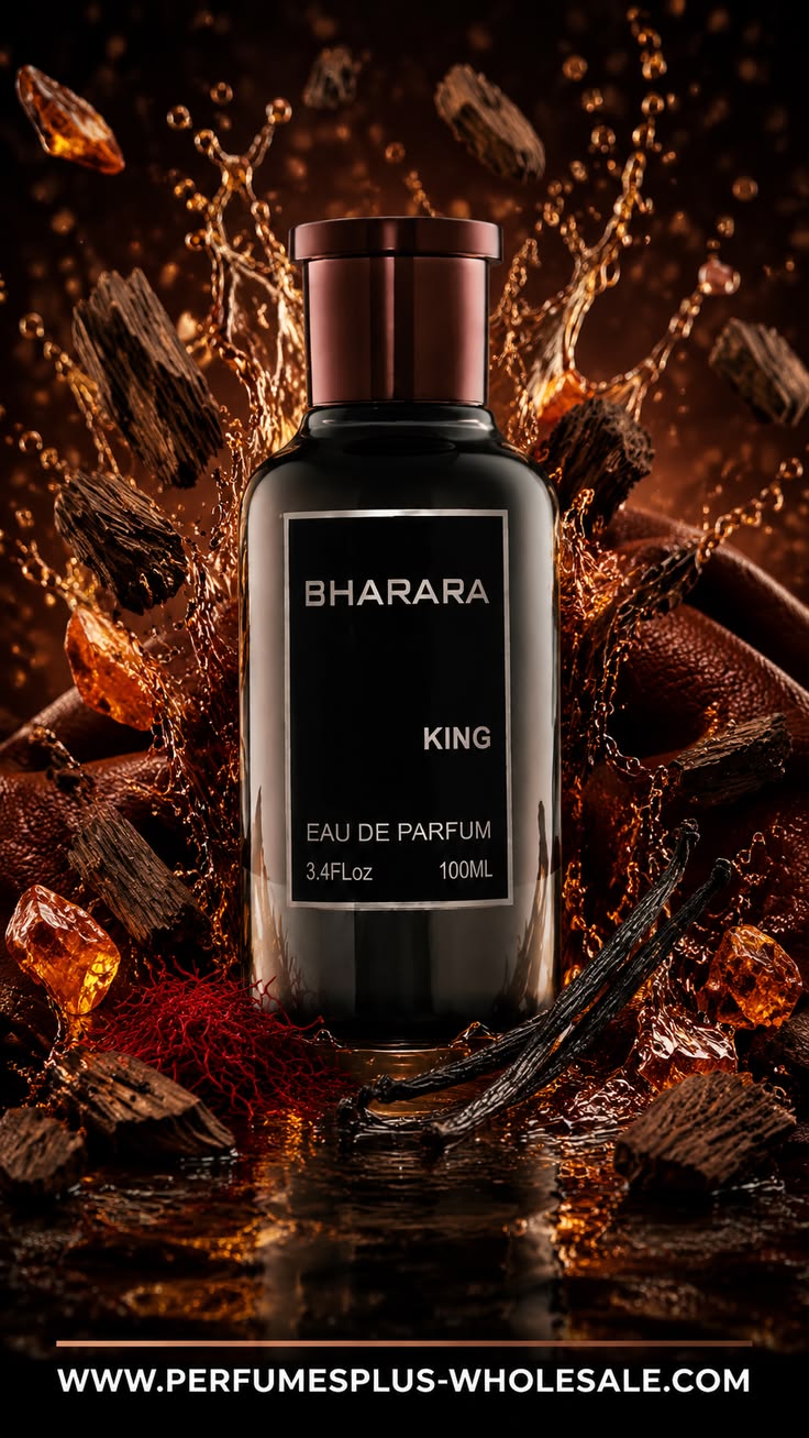 Bharara King, detalle del frasco