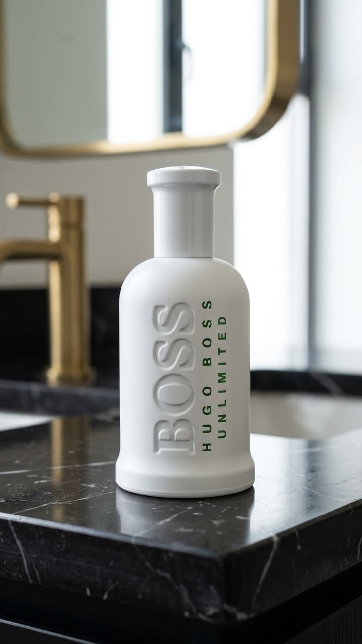 Hugo Boss Unlimited, detalle del frasco