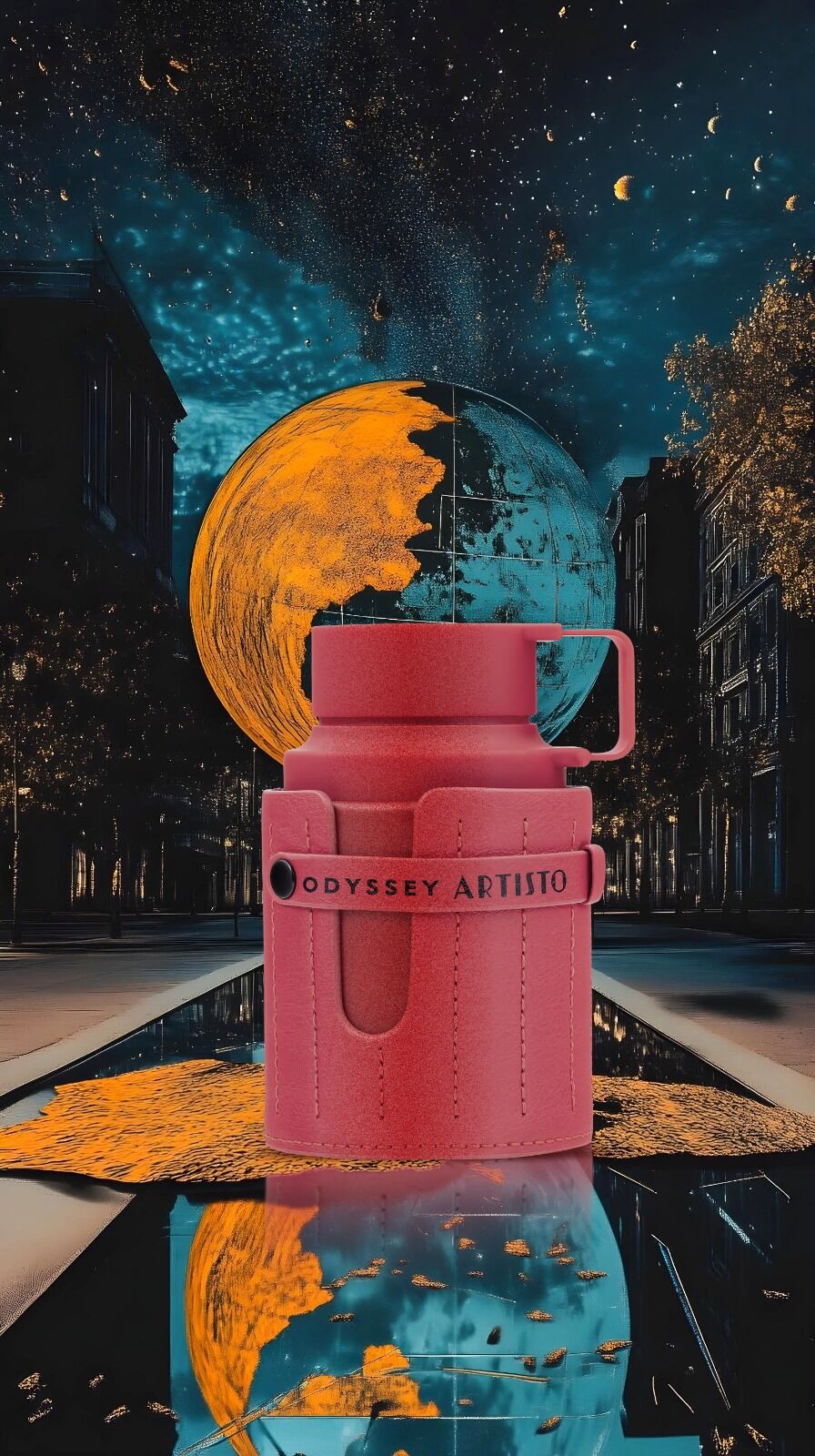 Odyssey Artisto, detalle del frasco